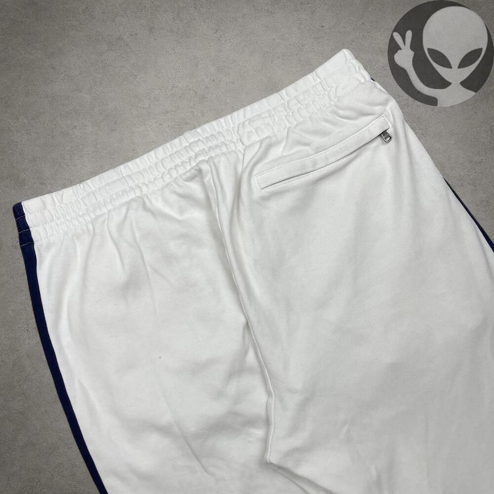 Polo Ralph Lauren Men's White Double Knit Joggers Small Sweatpants Flare - Picture 7 of 8